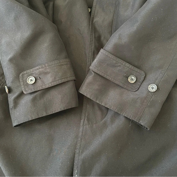 Lauren Ralph Lauren Mens Rain Coat W/ Wool Blend Zip Out Liner (No Belt) 44R - Picture 10 of 12
